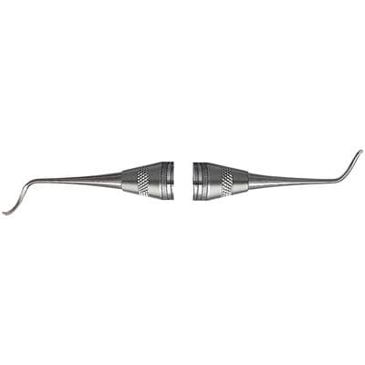 Hu-Friedy Nevi 2 Posterior Double-End Sickle Scaler, #6 Satin Steel Handle, SCNEVI2 thumbnail 14