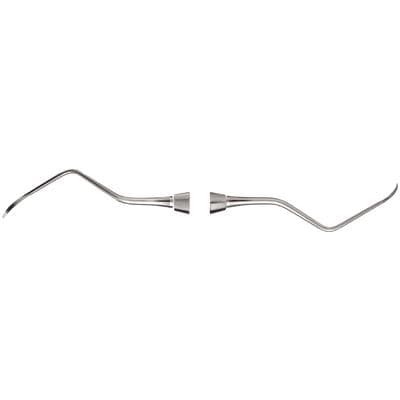 Nordent Universal Curette #1/2 Barnhart, Double End, Standard Handle, Stainless Steel, 1/Pkg - Universal Curette – # 1/2 Barnhart, Double End - Standard Handle - Image 1