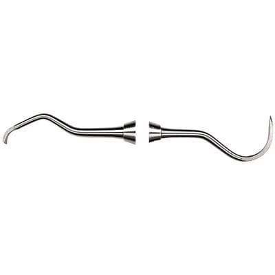 Nordent Sickle Scaler #U15//47, Towner/Hoe, Double-End, Anterior, DuraLite® ColorRings™ Handle, 1/Pkg thumbnail 4