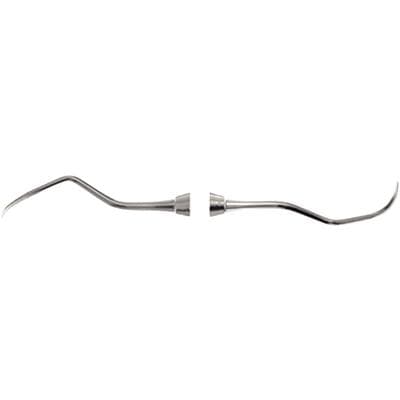 Nordent Scaler DE Posterior Sickle #204 DuraLite ROUND, Double-Ended, Stainless Steel, RESC204 thumbnail 11