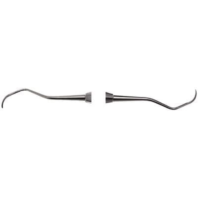 Nordent Universal Curette #13S/14S McCall, Double End, Standard Handle, Stainless Steel, RSCM13S-14S thumbnail 4
