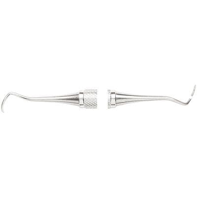 Premier Dental Light Touch™ Sickle Scaler #204S, Double End, Octagonal Handle, Stainless Steel, 1/Pkg thumbnail 2