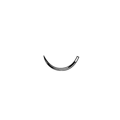 Hu-Friedy Perma Sharp Silk Suture, 5-0, Black Braided, 18", C-3 3/8 Circle Premium Reverse Cutting Needle, 12/Box, PSN640S thumbnail 8