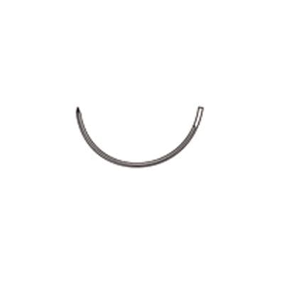 Sharpoint Silk Braided Non-Absorbable Suture, 3-0, 18", DS-24/C-7 Reverse Cutting 3/8 Circle Needle, Black, 12/Box thumbnail 3