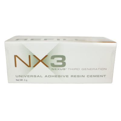 Kerr NX3 Nexus Third Generation Universal Adhesive Resin Cement, Dual-Cure Automix Syringe Refill, Yellow, 5 g, 33645 thumbnail 25