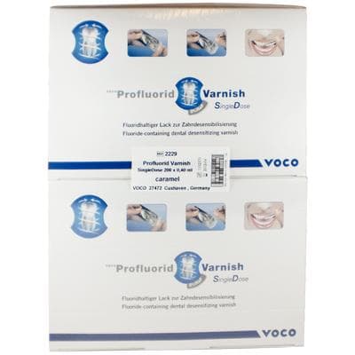 VOCO Profluorid 5% Sodium Fluoride Varnish, SingleDose, Caramel, 0.4 mL, 200/Bx, 2229 thumbnail 15