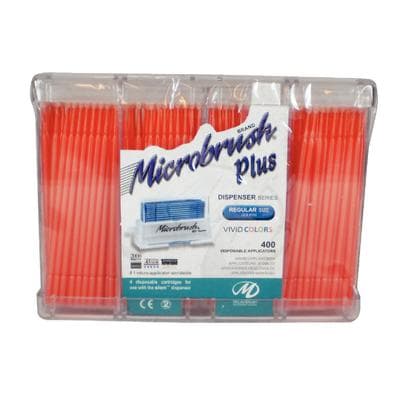 Microbrush Plus Micro-Applicator Dispenser Refills, Regular (2 mm), Peach, 400/Pk, PR400PE thumbnail 19
