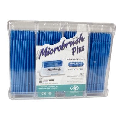 Microbrush Plus Micro-Applicator Dispenser Refills, Regular (2 mm), Blue, 400/Pk, PR400BL thumbnail 19