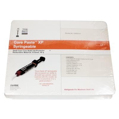 Core Paste XP Enamel Dual-Cure Complete Kit, Without Fluoride, Radiopaque, 4 x 10g Syringes thumbnail 12