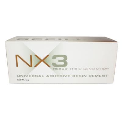 Kerr NX3 Nexus Third Generation Dual-Cure Resin Cement Refill Syringe, White, 5 g, 33644 thumbnail 20