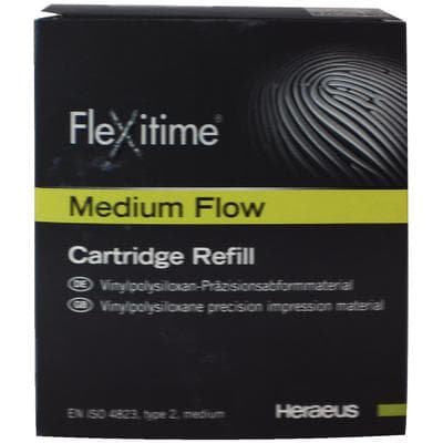 Flexitime VPS Impression Material, Cartridge Refill, Medium Flow, 50 ml, 2/Pk, 40005041 thumbnail 8
