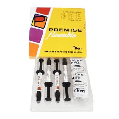 Premise Flowable Nanofilled Composite, Light-Cure, Syringe Refill, 1.7 g, Shade A3, 4/Pk, 33374 thumbnail 28