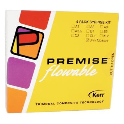 Premise Flowable Nanofilled Composite, Light-Cure, Syringe Refill, 1.7 g, Universal Opaque, 4/Pk, 33378 thumbnail 17