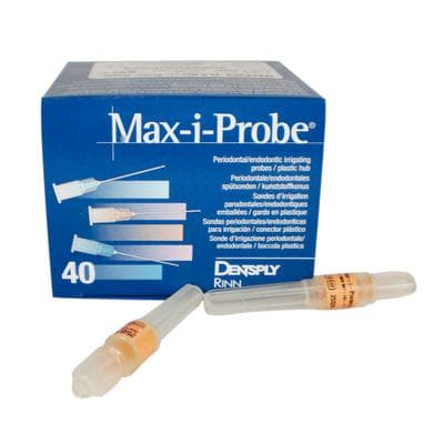 Max-I-Probe Endodontic/Periodontal Irrigation Probe, 25 Gauge x 1", Orange #50, 40/Box, MAXP254 thumbnail 13