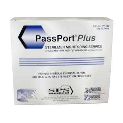 PassPort Plus Sterilizer Monitoring Service, Mail-In Biological Indicator, 52/Pk, PP-052 thumbnail 17