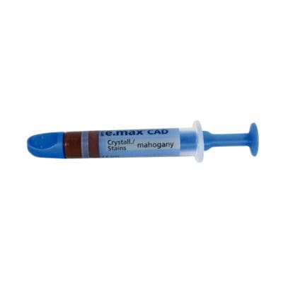 IPS e.max CAD Crystall Stains, Mahogany, 1g Syringe Refill thumbnail 5
