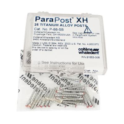 ParaPost XH Titanium Post, Size 5 (1.25mm/0.050"), Red, Bulk Refill, 25/Pack, P88-5B thumbnail 7
