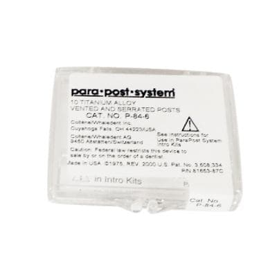 ParaPost Titanium Endodontic Post Refill, Size 6 (.060"/1.5mm), Black, 10/Pk, P84-6 thumbnail 7