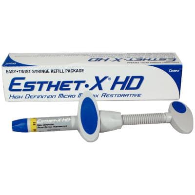 Esthet-X HD Micro Matrix Restorative Material, Syringe Refill, 3 g, Shade B2, Regular Body, 1/Pk, 630663 thumbnail 16