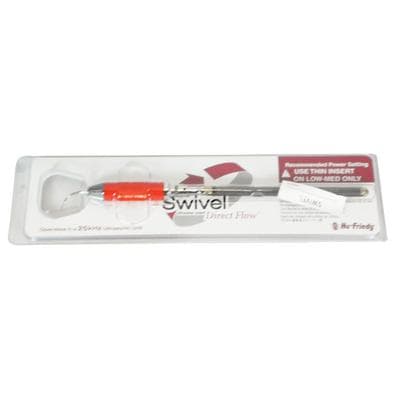 Hu-Friedy Swivel Direct Flow After Five Ultrasonic Insert, Right, 25 kHz, Red Resin Handle, 1/Pk, UI25SDR thumbnail 12