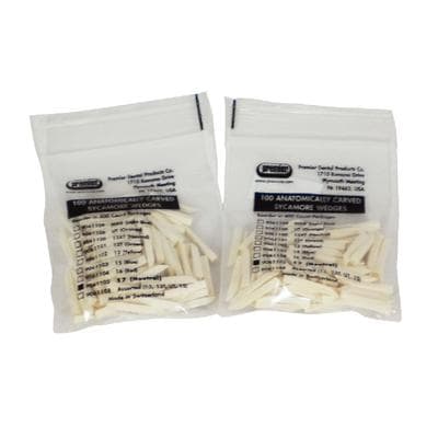 Premier Sycamore Wood Wedges, #17 Neutral, 17mm, 400/Pk, 9061105 thumbnail 18