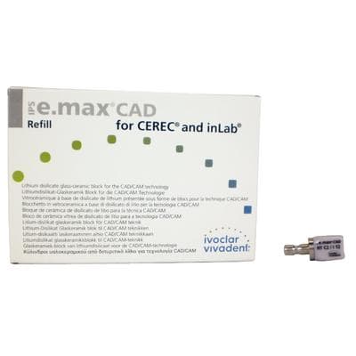 IPS e.max CAD CEREC/inLab HT Block, Shade C2, Size I12, High Translucency, 5/Pkg thumbnail 11