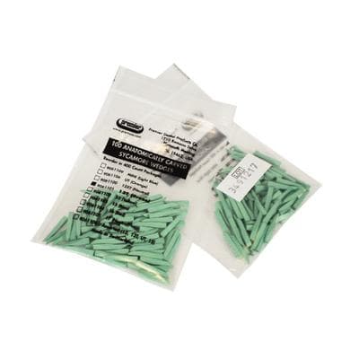 Premier Sycamore Wood Wedges, #13T Thin, Green, 13 mm, 400/Pk, 9061101 thumbnail 19