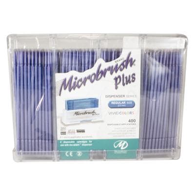 Microbrush Plus Micro-Applicator Dispenser Refills, Regular (2 mm), Purple, 400/Pk, PR400PU thumbnail 19
