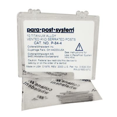 ParaPost Titanium Endodontic Post Refill, Size 4, Yellow, 0.040" (1.0mm), 10/Pk, P84-4 thumbnail 15