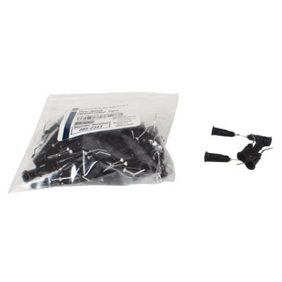 Patterson® Prebent Applicator/Dispensing Tips, 22 Gauge, Black, 125/Pkg - Patterson® Prebent Applicator/Dispensing Tips - 22 Gauge, Black, 125/Pkg - Image 1
