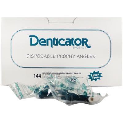 Denticator® Diamond Disposable Prophy Angle, Regular White Cup, 144/Pkg thumbnail 2