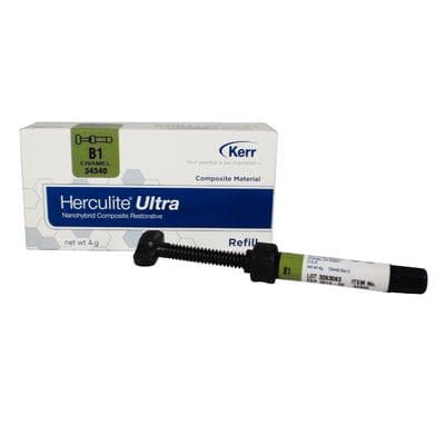 Herculite Ultra Nanohybrid Composite Syringe Refill, B1 Enamel, 4 g, Kerr #34340 thumbnail 13