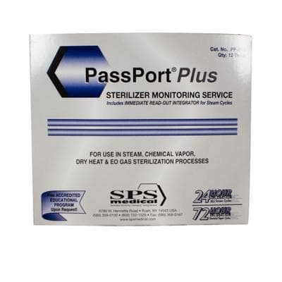 PassPort Plus Sterilizer Monitoring Service, Mail-In Biological Indicator Test Kit, 12/Box, PP-012 thumbnail 18