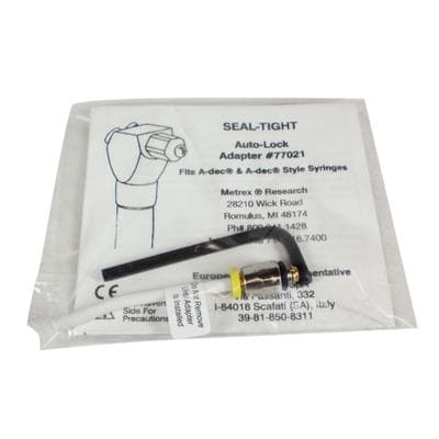 Kerr TotalCare Seal-Tight Auto-Lock Air/Water Syringe Tip Adapter, Type A (A-dec Style), 77021 thumbnail 7