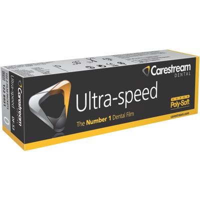 Carestream Ultra-Speed Dental X-Ray Film DF-53, Size 0, Double Film, Super Poly-Soft Packets, 100/Box, 1228931 thumbnail 11
