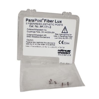 ParaPost Fiber Lux Translucent Fiber Posts, Size 3, 0.90 mm, Brown, Refill, 5/Pk, PF1713 thumbnail 21