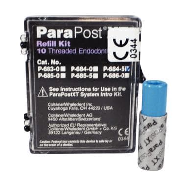 ParaPost XT Titanium Endodontic Posts, Size 4.5, Blue, 0.045" (1.14mm), Refill, 10/Pk, P6845 thumbnail 18