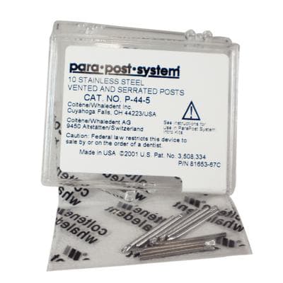 ParaPost Stainless Steel Endodontic Post, Size 5, .050" (1.25mm), Red, Refill, 10/Pk, P445 thumbnail 17