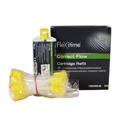 Kulzer Flexitime Correct Flow VPS Impression Material Refill, 50 mL Automix Cartridges, 2/Pk with Mixing Tips, 50034806 thumbnail 13