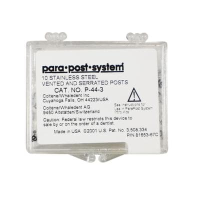 ParaPost Stainless Steel Endodontic Post Refill, Size 3, .036" (0.9mm), Brown, 10/Pk, P44-3 / P443 thumbnail 17