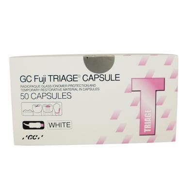 GC Fuji TRIAGE Glass Ionomer Sealant and Surface Protectant Capsules, White, 0.13 ml, 50/Box, 002269 thumbnail 15