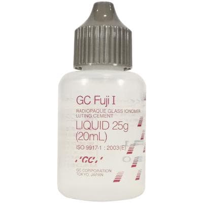 GC Fuji I Glass Ionomer Luting Cement Liquid Refill, 25 g (20 mL) Bottle, 901009 thumbnail 21