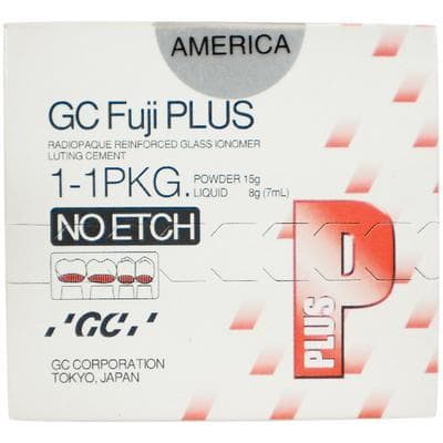 GC Fuji PLUS Resin-Reinforced Glass Ionomer Luting Cement, Powder/Liquid No-Etch Package, 15g Powder & 7mL Liquid, 431101 thumbnail 21