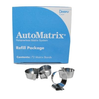 AutoMatrix Retainerless Matrix System Band Refill, Medium Thin, 1/4" x 0.0015", 72/Box, 663001 thumbnail 20