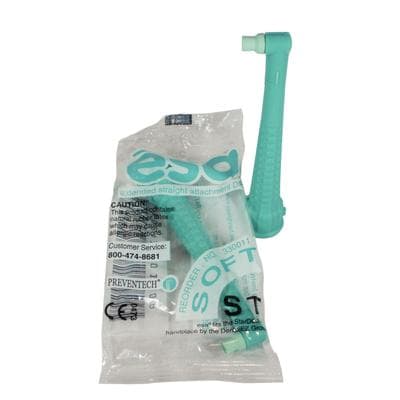Ésa® Disposable Prophy Angles, Star Titan Handpiece, Soft Cup, Green, 90° Angle, 100/Box, PRV-3300115 thumbnail 3