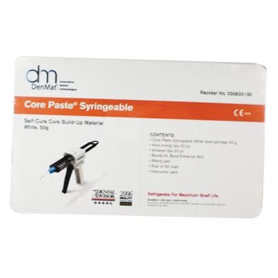Core Paste Syringeable White Self-Cure Refill Kit (50g Cartridge, 030635100) thumbnail 17