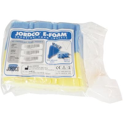 Jordco EndoRing e-Foam Inserts Combo Pack, Blue/Yellow, 48/Pkg, ERF thumbnail 14