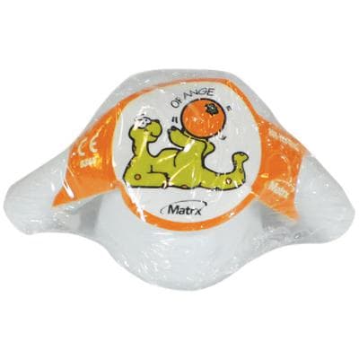 DynoMite Disposable Nasal Hood, Small, Orange, Scented, Latex-Free, 24/Pkg, 91316463 thumbnail 8