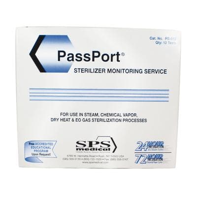 PassPort Sterilizer Monitoring Service, Mail-In Biological Indicators, 12/Box, PS-012 thumbnail 16