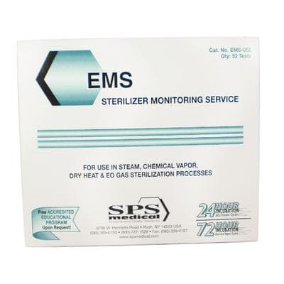 SPS Medical Econo Mail-In Sterilizer Monitor Service, 52 Tests/Box, EMS-052 thumbnail 18